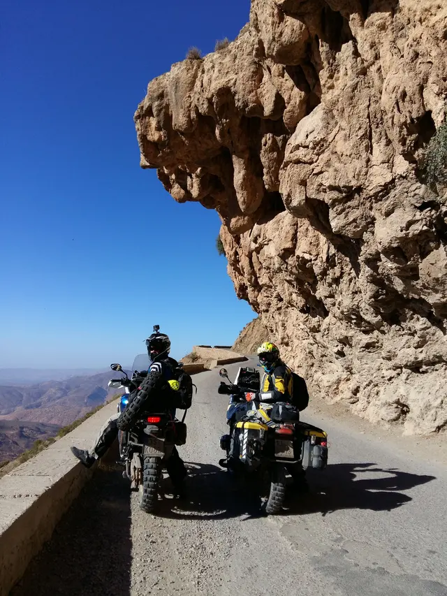 Riders on the autumn tour in Morocco